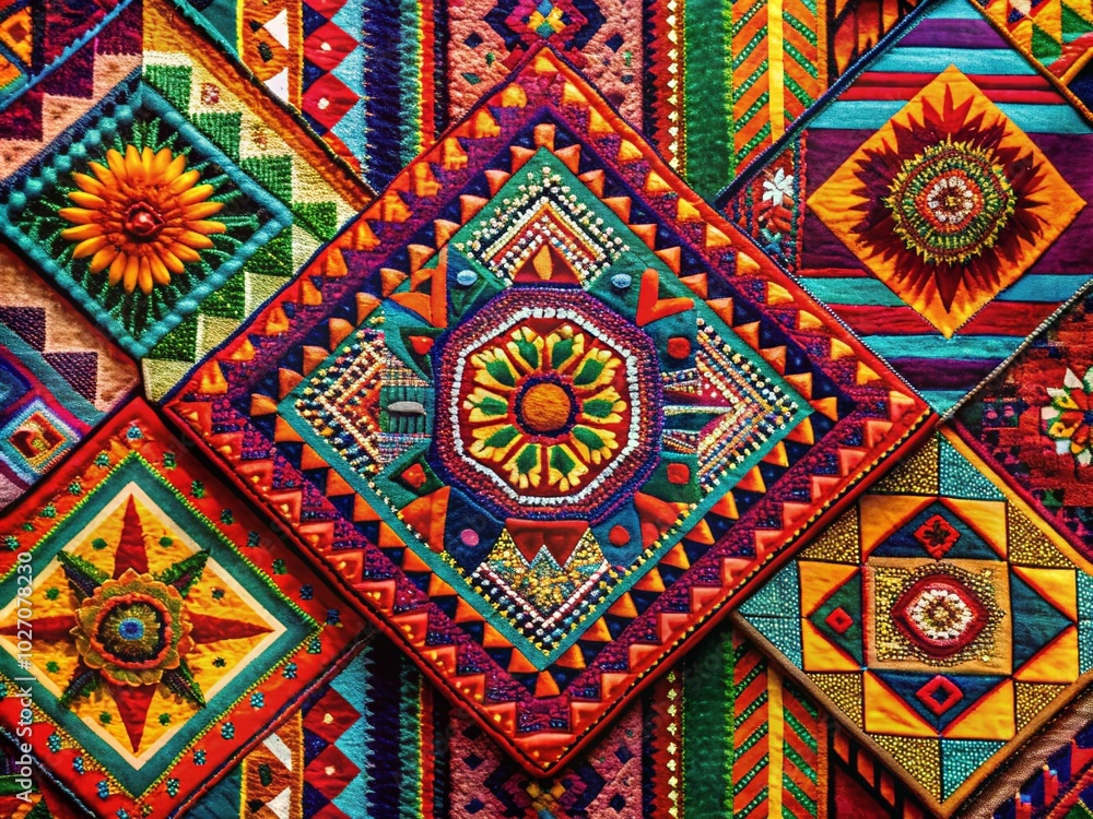 Vibrant Aztec Pattern Art: Intricate Geometric Designs for Modern Interiors and Fashion Vibrant Aztec Pattern Art: Intricate Geometric Designs for Modern Interiors and Fashion