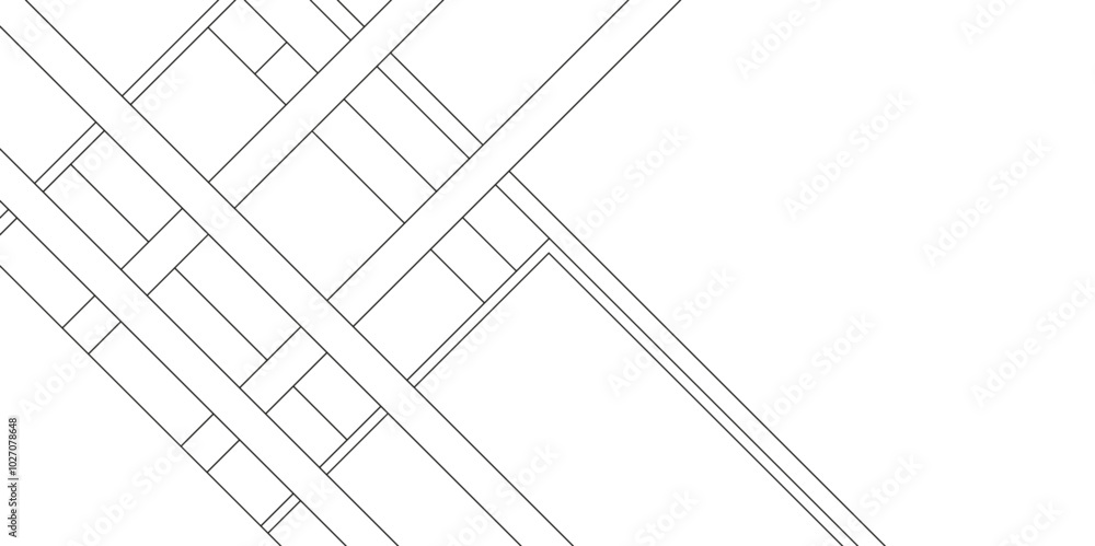 Design random lines black stripes, Geometric pattern of abstract line civil engineering design background, business and technology concept diamond triangle geometric line background.