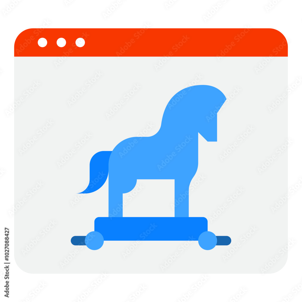 A playful representation of a toy horse on wheels, symbolizing nostalgia and childhood joy in a vibrant design. A playful representation of a toy horse on wheels, symbolizing nostalgia and childhood joy in a vibrant design.