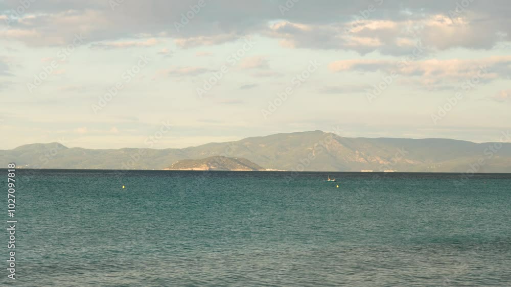 Chalkidiki Greece view of the Aegean sea Chalkidiki Greece view of the Aegean sea