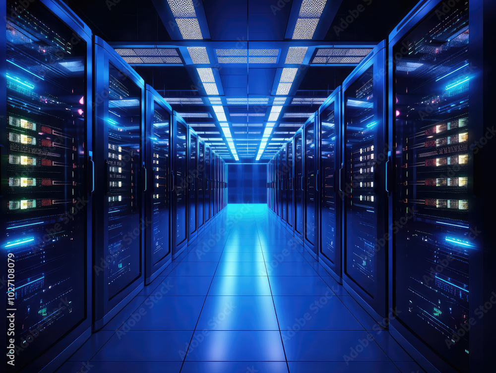 Futuristic Data Center Network Infrastructure Futuristic Data Center Network Infrastructure