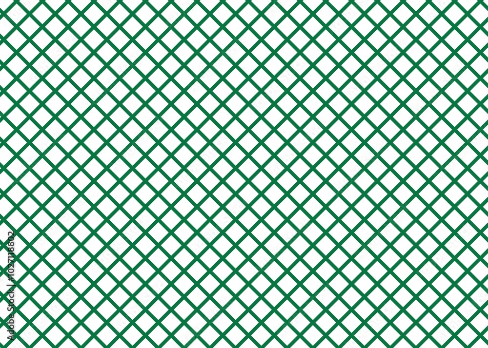 Fototapeta premium Green geometric pattern