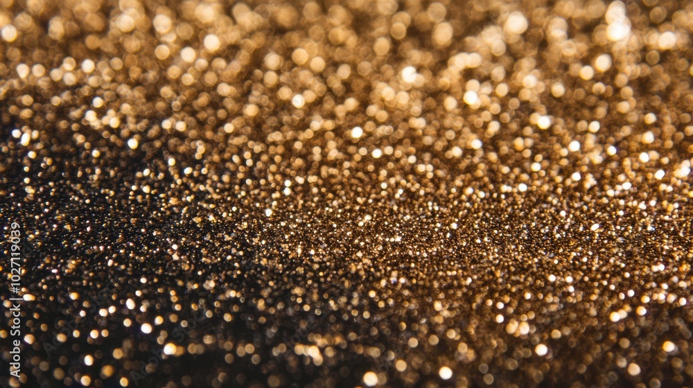 The Shimmering Gold Glitter Surface The Shimmering Gold Glitter Surface