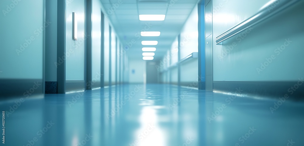 Advanced medical research lab with high-tech equipment and holographic displays. Advanced medical research lab with high-tech equipment and holographic displays.