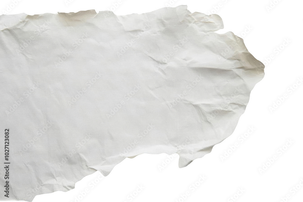 White Crumpled Paper Texture Background White Crumpled Paper Texture Background