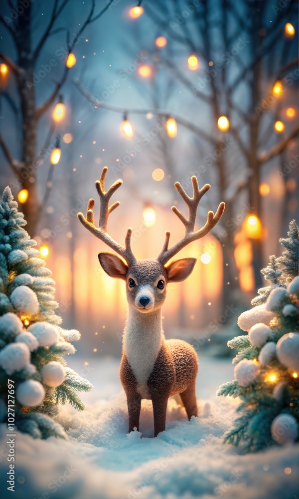 Christmas Reindeer Snow Background, Festive Backdrop with Soft Lighting and Winter Magic for Graphic Design and Posters
Christmas Reindeer Snow Background, Festive Backdrop with Soft Lighting and Winter Magic for Graphic Design and Posters