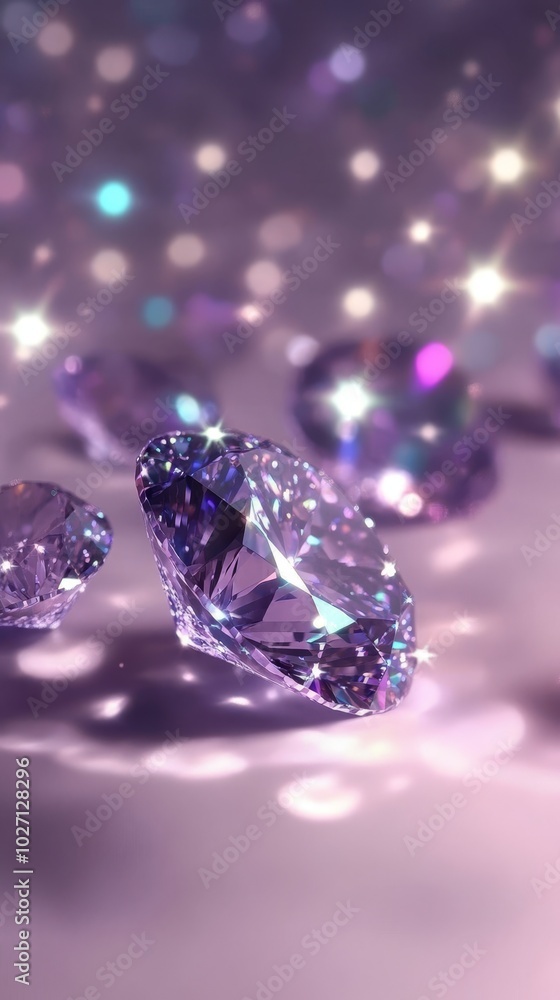 A beautiful background of sparkling diamonds A beautiful background of sparkling diamonds