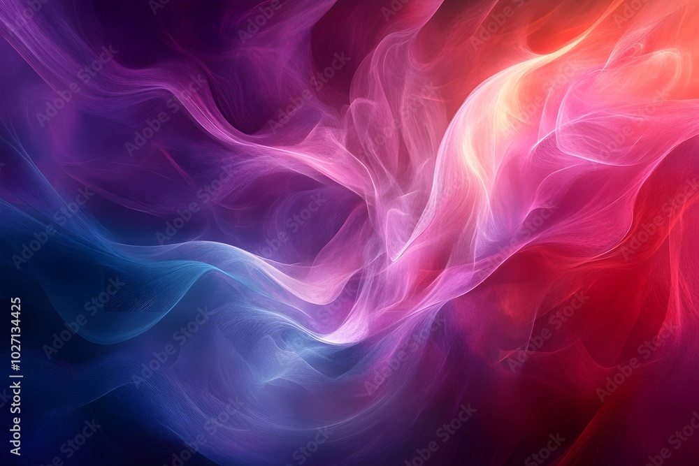 a light with a mix of purple, pink, blue and red mists on an abstract technology dark background a light with a mix of purple, pink, blue and red mists on an abstract technology dark background