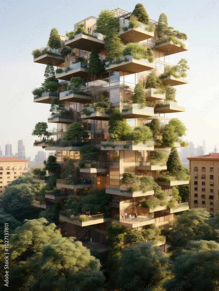 Urban Oasis: Innovative Green Skyscraper Design Urban Oasis: Innovative Green Skyscraper Design