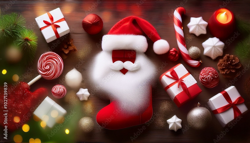 Obraz premium christmas boxes