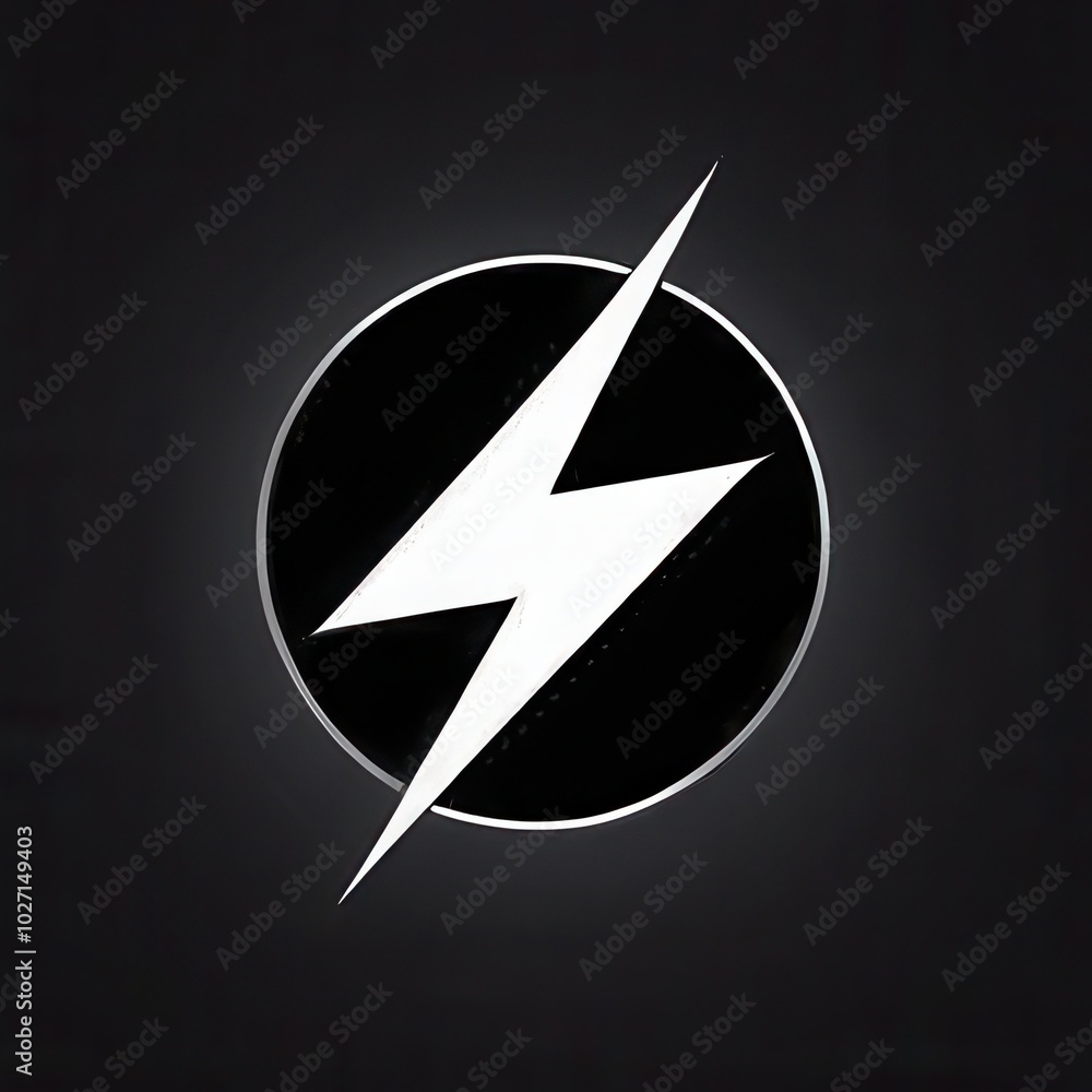 Electrifying s thunder image with bold lightning strikes, great for environmental projects, weather apps, or storm-themed presentations