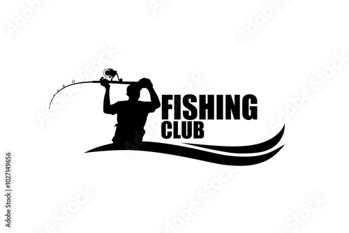 fishing silhouette