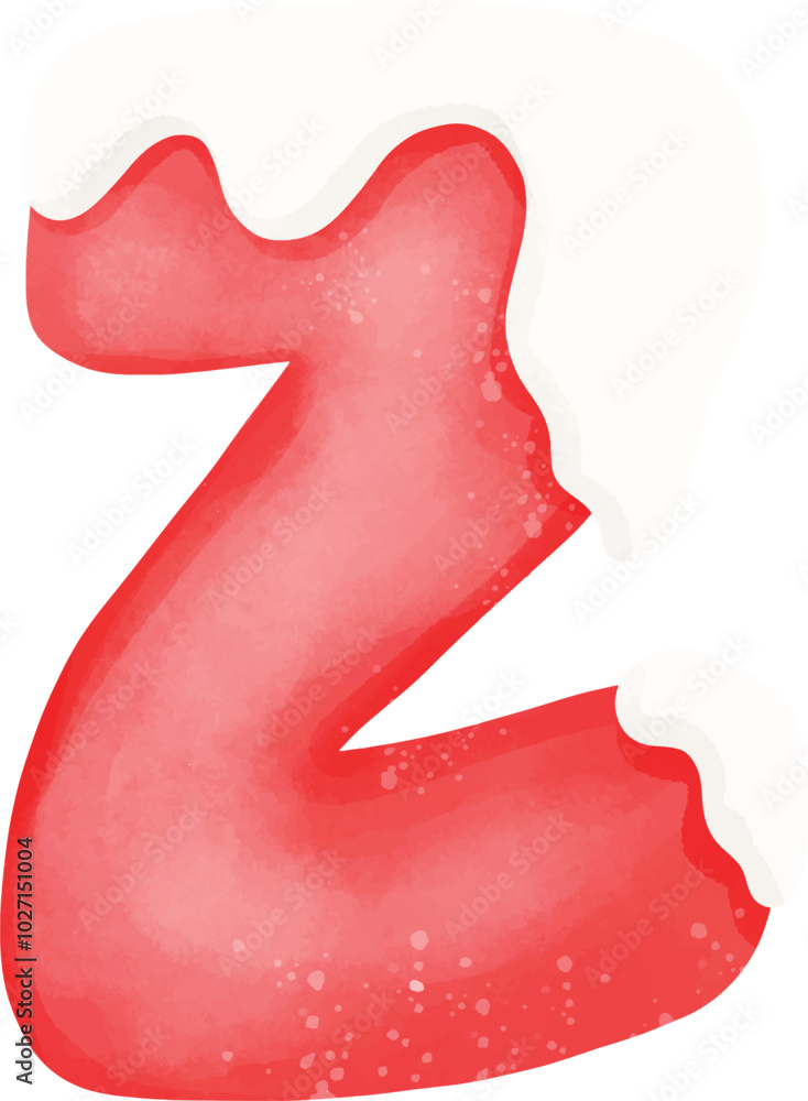 Christmas alphabet Z.eps Christmas alphabet Z.eps