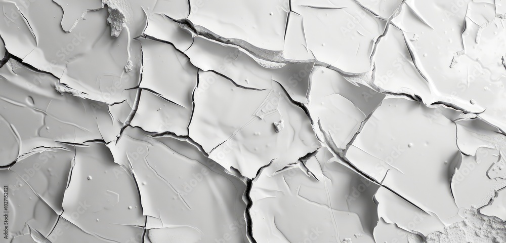 Cracked Dry Mud Texture Close-Up Shot Cracked Dry Mud Texture Close-Up Shot