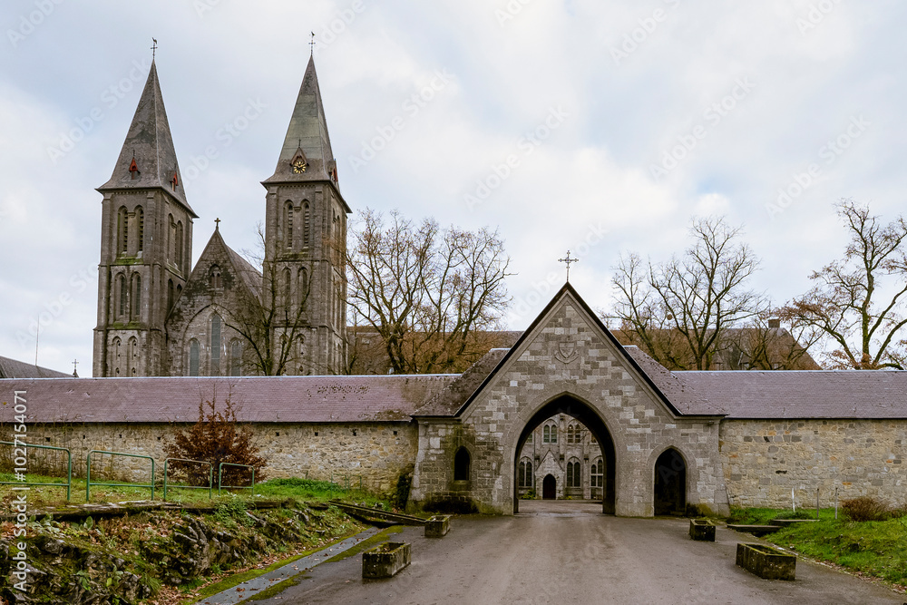 Fototapeta premium Abbaye de Maredsous