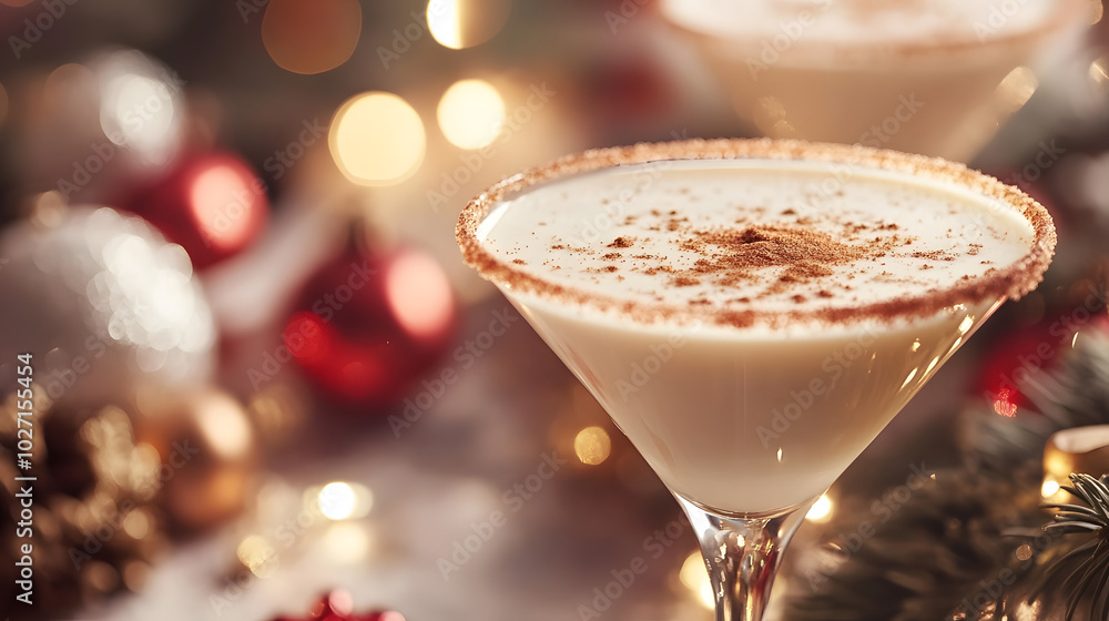 Eggnog Martini Eggnog Martini