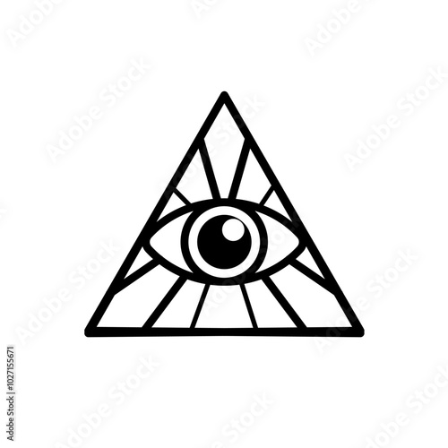 Eye of providence - vector icon