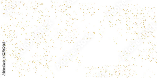 Abstract doted Golden glitter background. Luxury sparkling confetti. Celebration falling doted gold glitter.	gold, luxury, isolated, light, background, white, vector, texture, bright, glow, modern.