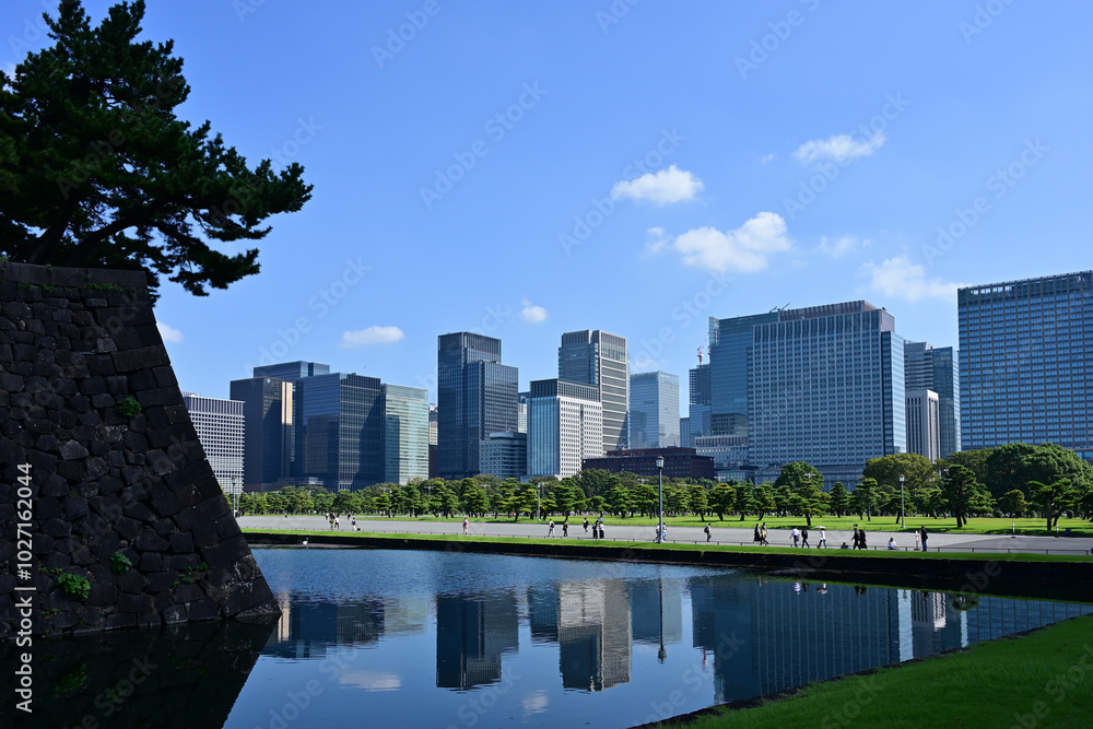 Fototapeta premium Buildings Otemachi Tokyo Japan / ビル群 大手町 東京 日本 