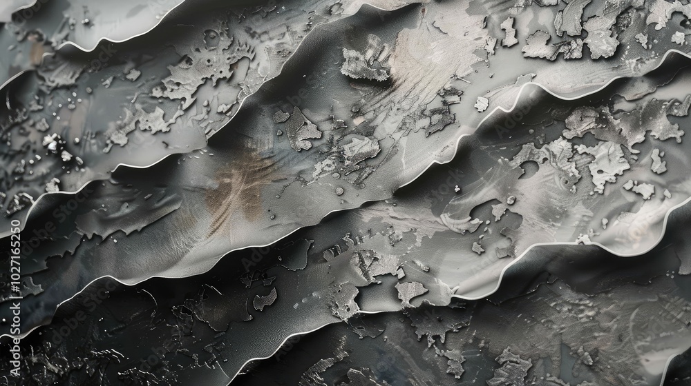 Intricate Abstract Metallic Paint Texture Intricate Abstract Metallic Paint Texture