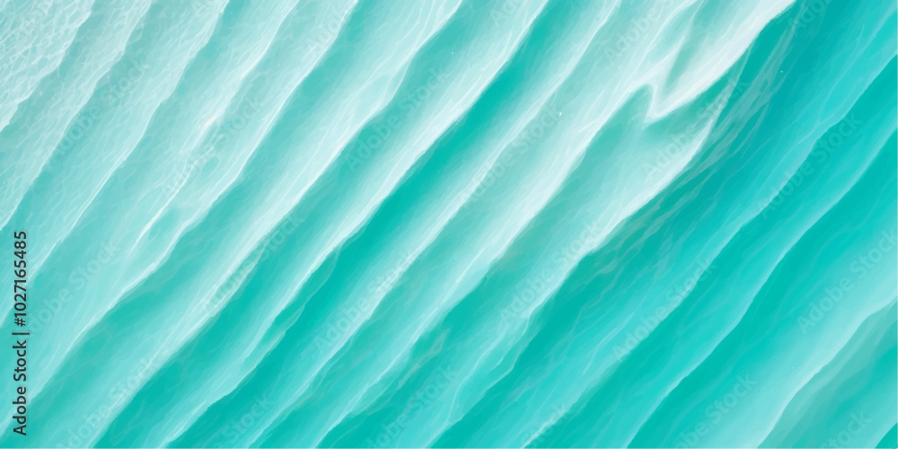 Obraz premium abstract deep blue and green abstract water color ocean wave texture background. Banner Graphic Resource as background for ocean wave and water wave abstract graphics 
