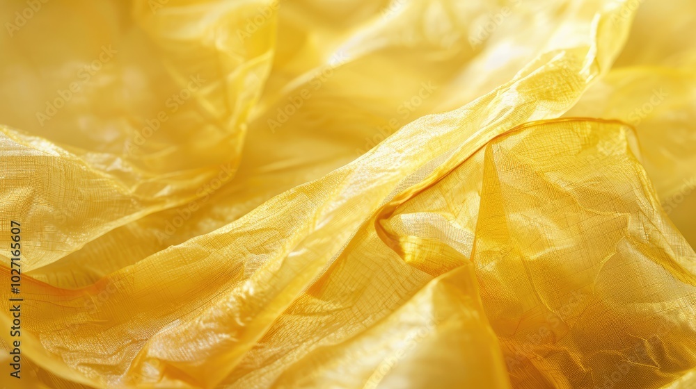 Delicate Yellow Fabric Texture Delicate Yellow Fabric Texture
