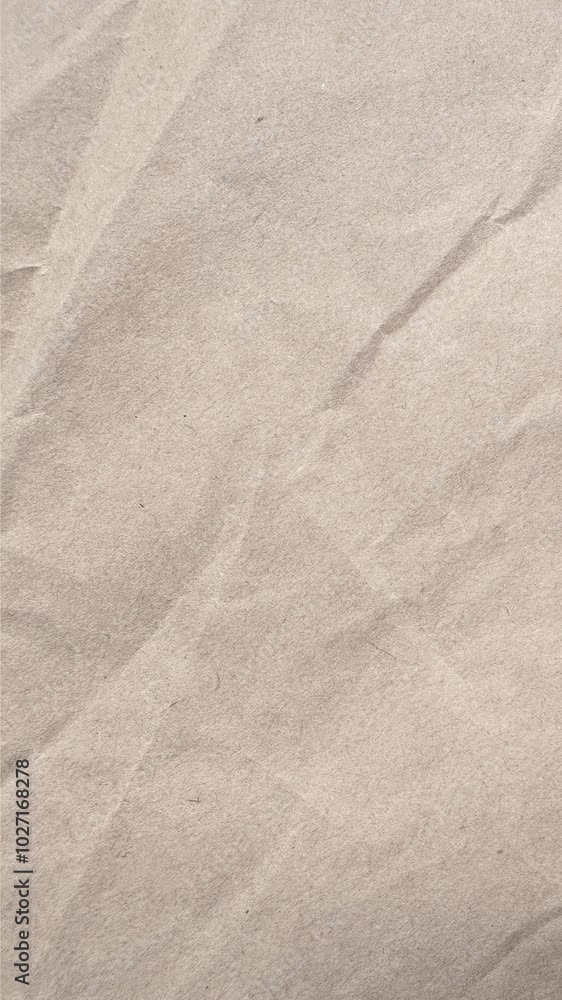 Brown Textured Crumpled Craft Paper Background Brown Textured Crumpled Craft Paper Background