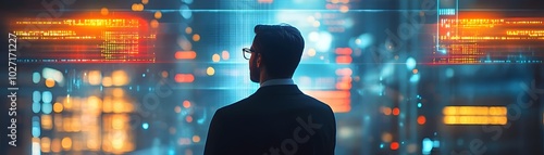 Business strategist analyzi...