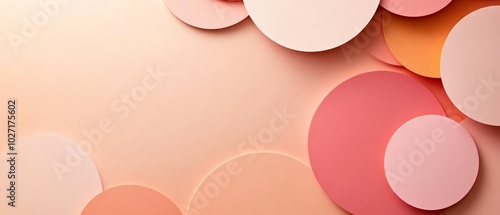 Elegant birthday invitation in a modern abstract geometric style, with minimalist design elements and a harmonious color palette for a refined look