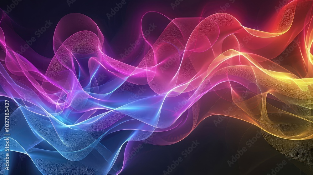 Vibrant Abstract Colorful Smoke Art Vibrant Abstract Colorful Smoke Art