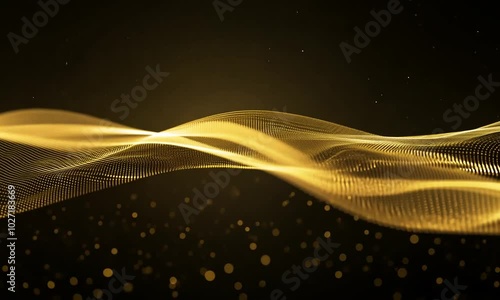 abstract gold light background