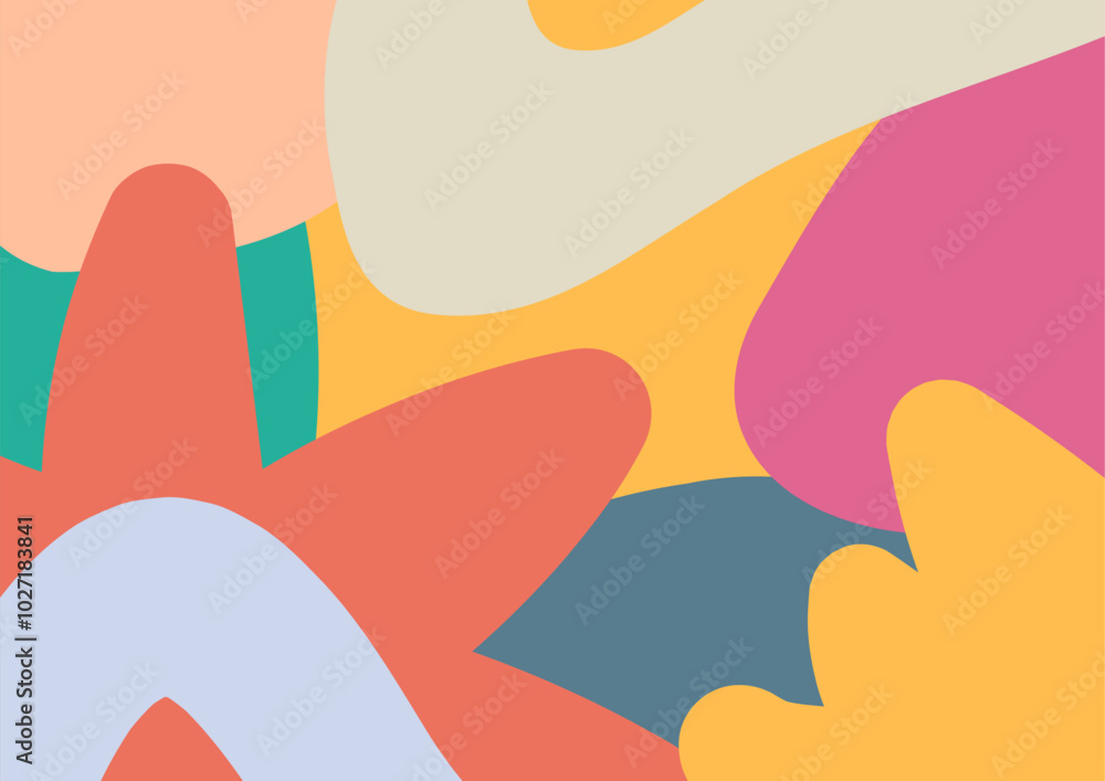 Childish shapes doodle abstract hand drawn blobs vector background graphic illustration, fun comic cute summer flower vivid scrawl pattern background flyer brochure cover, festive decor a4 image
Childish shapes doodle abstract hand drawn blobs vector background graphic illustration, fun comic cute summer flower vivid scrawl pattern background flyer brochure cover, festive decor a4 image