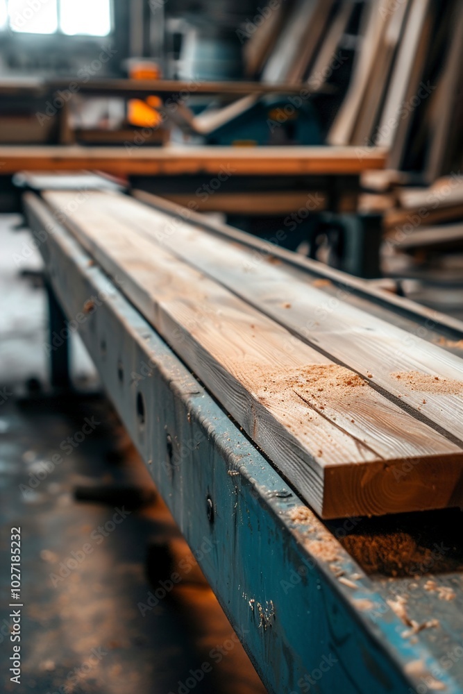 A Professional woodworking equipment concept. A Professional woodworking equipment concept.