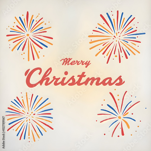 Christmas illustration background, holiday greeting cards and background banners, Merry Christmas