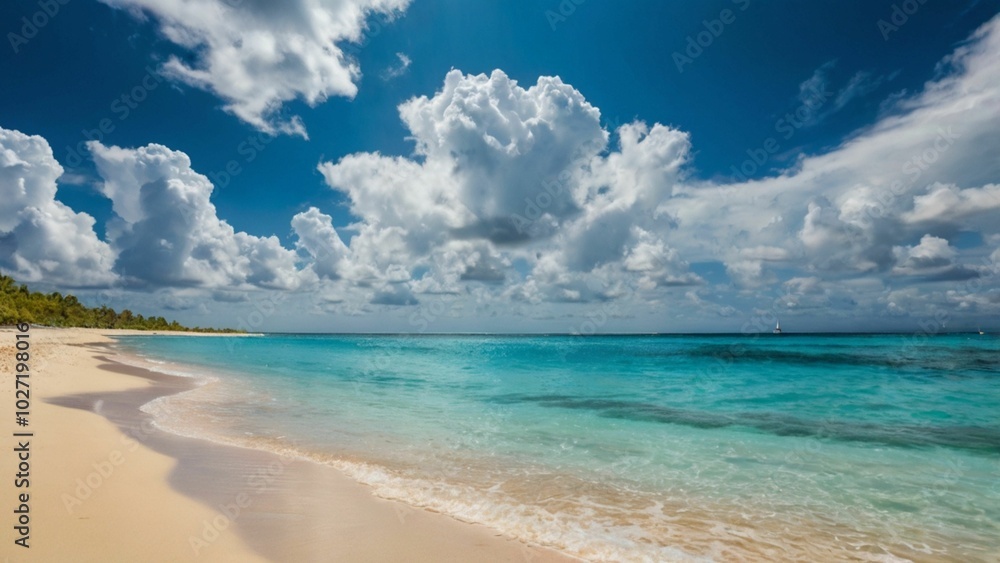 beach with blue sky beach with blue sky