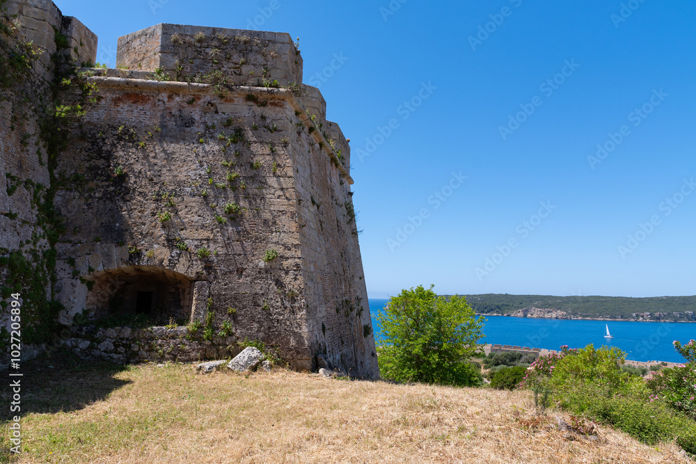 Castle of Pylos (Niokastron), Peloponnese, Greece