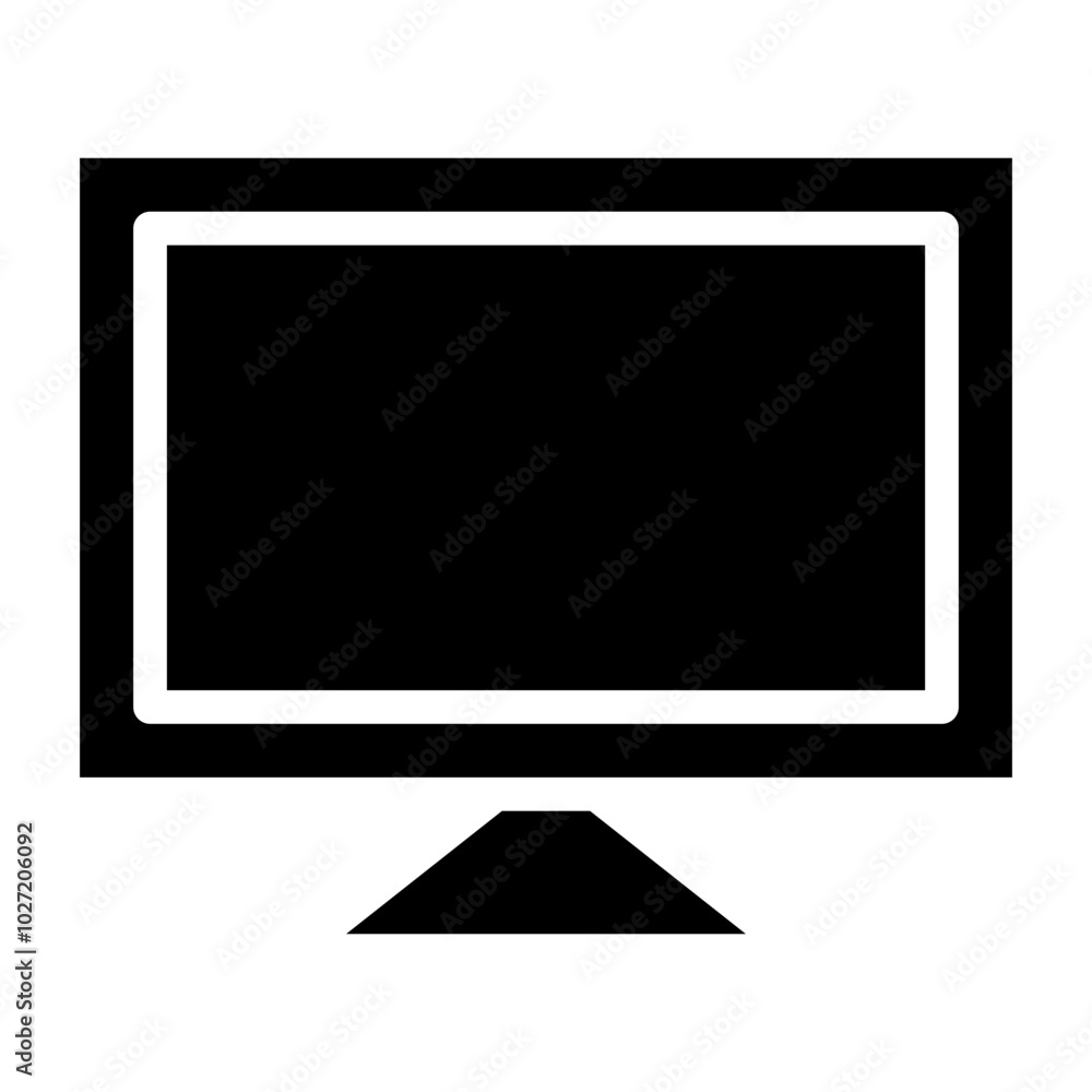 Screen Vector Design Icon Style Screen Vector Design Icon Style