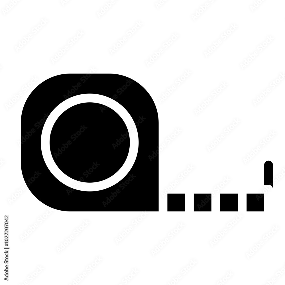Tape Measure Vector Design Icon Style Tape Measure Vector Design Icon Style
