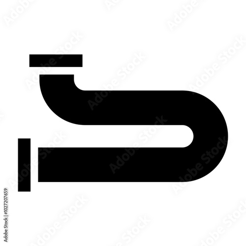 Pipe Vector Design Icon Style