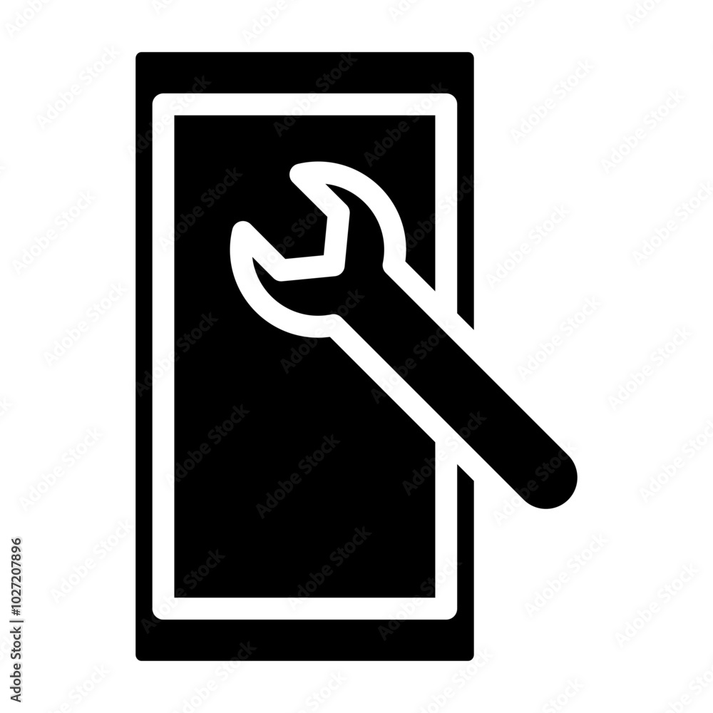 Smartphone Repair Vector Design Icon Style Smartphone Repair Vector Design Icon Style
