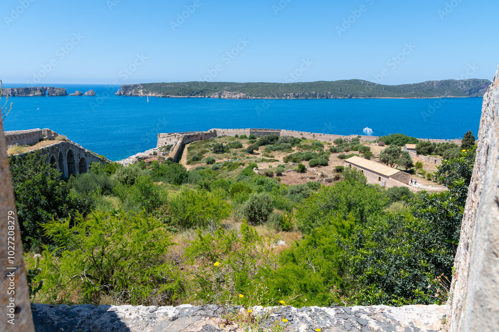 Castle of Pylos (Niokastron), Peloponnese, Greece