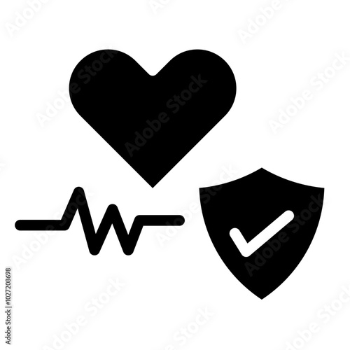 Insured Vector Design Icon Style