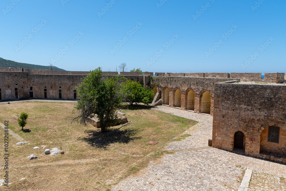 Castle of Pylos (Niokastron), Peloponnese, Greece