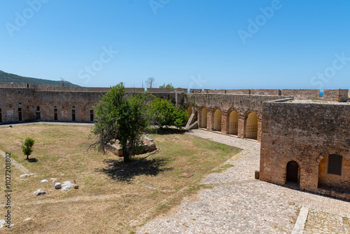 Obraz na płótnie Castle of Pylos (Niokastron), Peloponnese, Greece w salonie