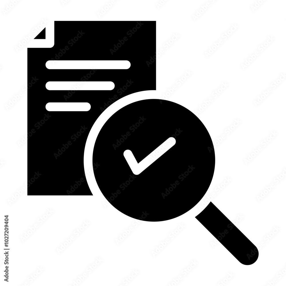 Premium Audit Vector Design Icon Style Premium Audit Vector Design Icon Style