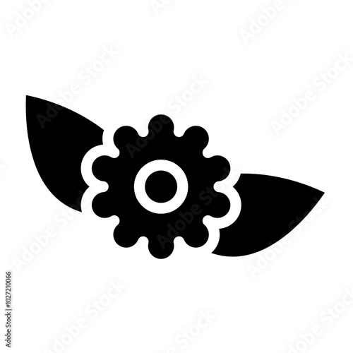 Flower Garden Vector Design Icon Style