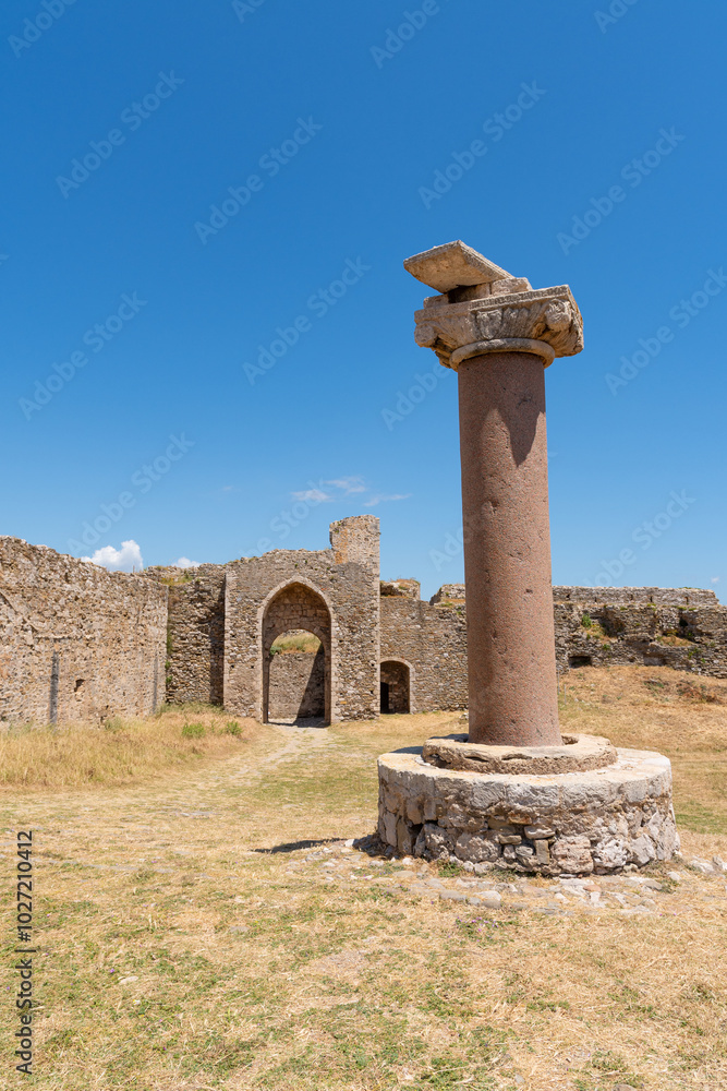Castle of Methoni, medieval fortification in the port town of Methoni, Messenia