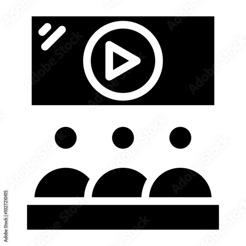 Cinema Vector Design Icon Style