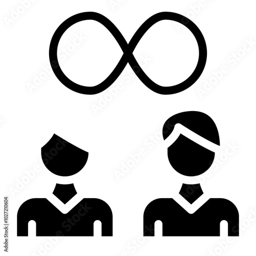 Best Friends Forever Vector Design Icon Style