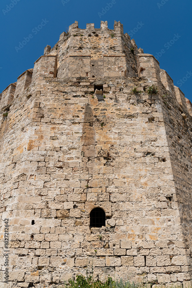 Castle of Methoni, medieval fortification in the port town of Methoni, Messenia